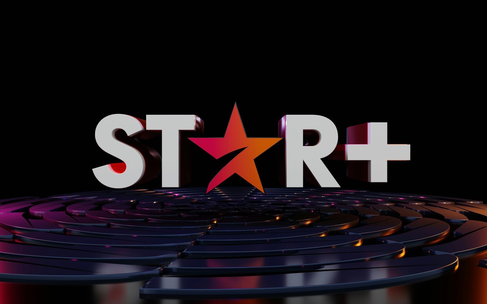 the word star plus is placed on top of a circular table